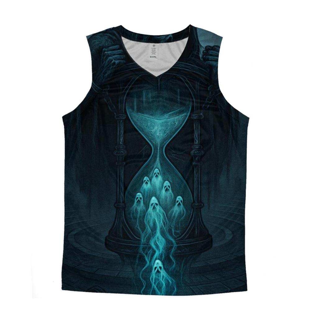 Hourglass Of The Bound Souls personalized athletic tanks
