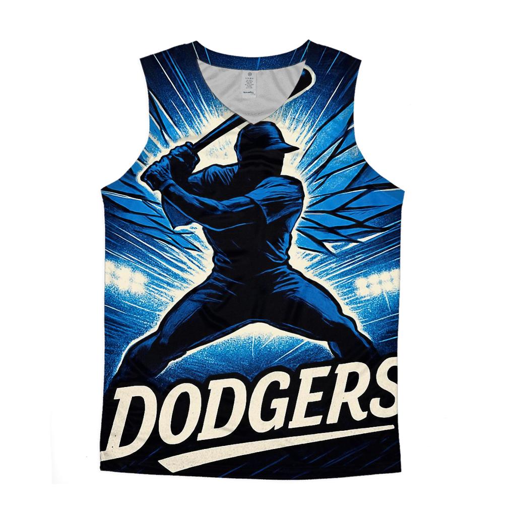 Midnight Batter Silhouette With Winged Speed casual summer tank tops