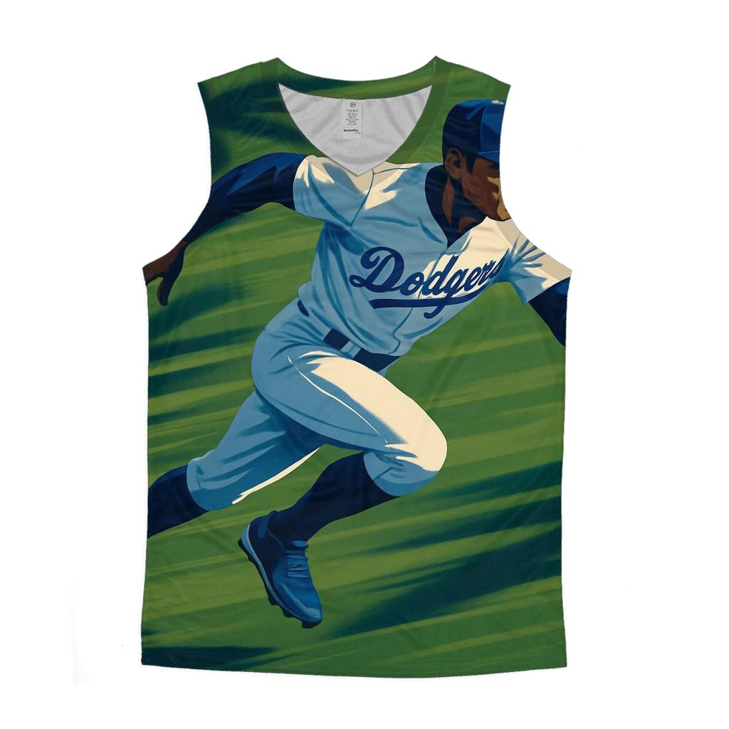 Palm Shadow Outfield Sprint designer workout tanks
