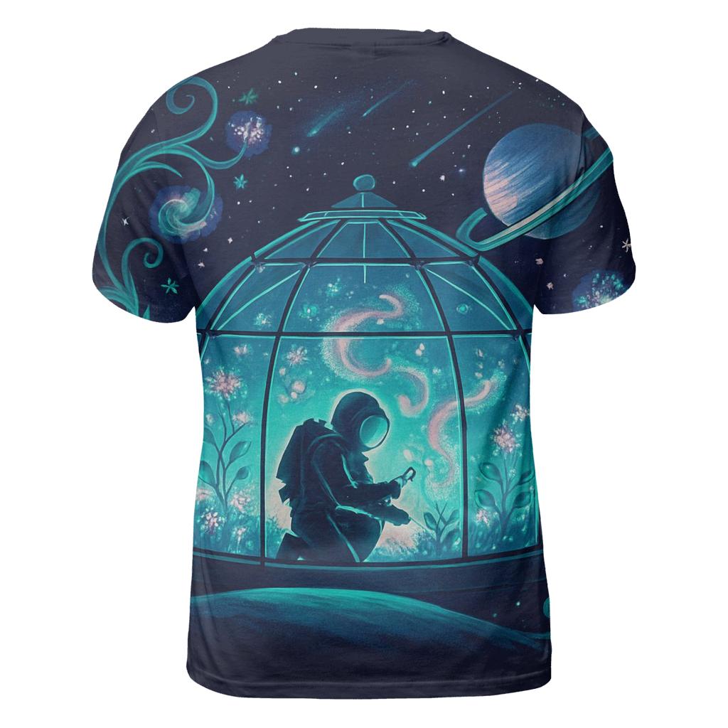 Astronaut Gardener Of The Aurora Greenhouse custom all-over print shirts