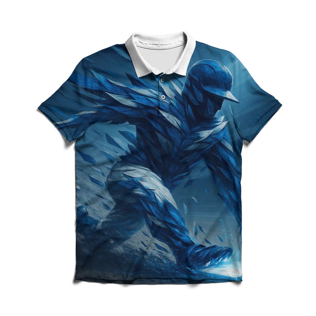 Stadium Comet Slide Blue Jays Finish premium cotton polo shirts