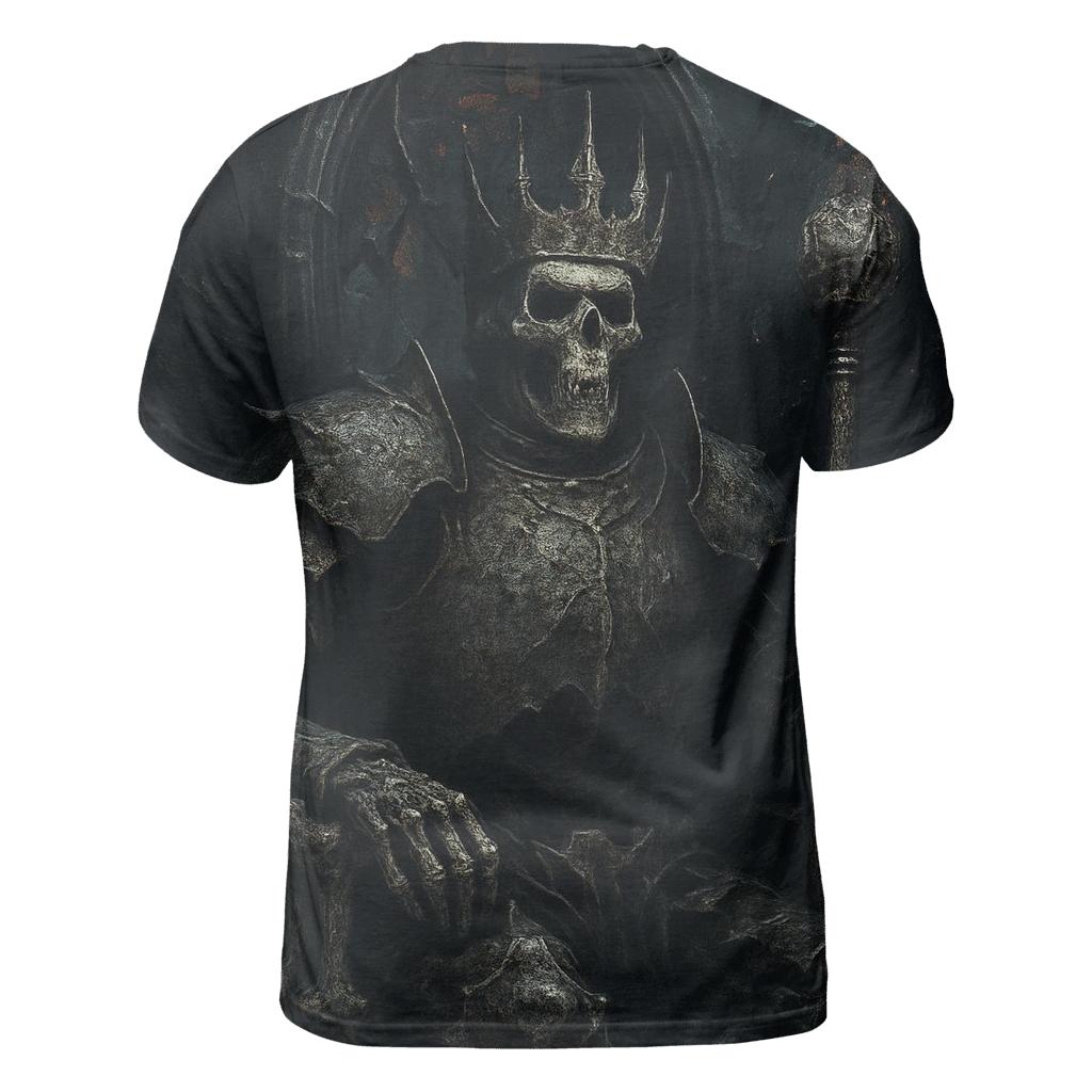 Throne Of The Hollow King statement graphic shirts
