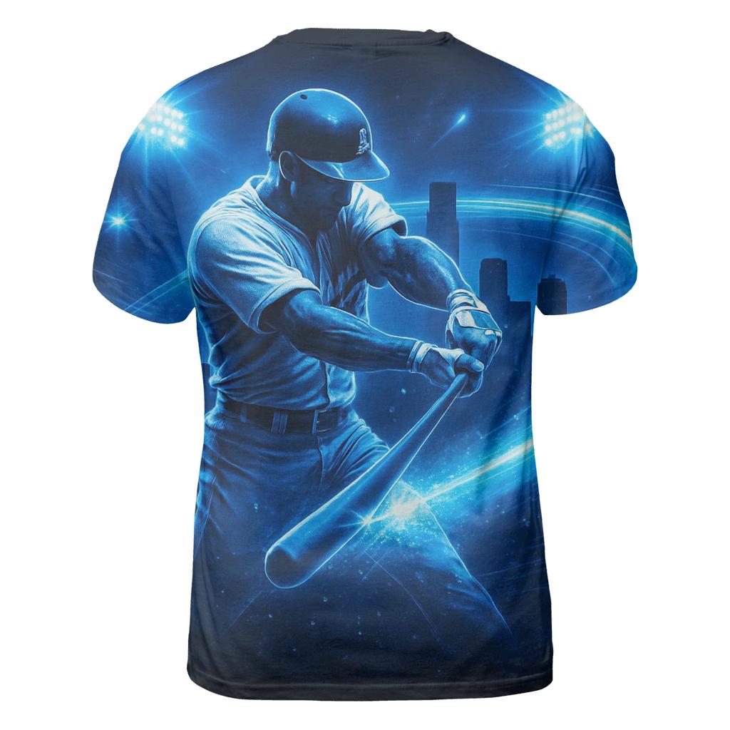 Electric Bat Arc Over Los Angeles personalized full print shirts