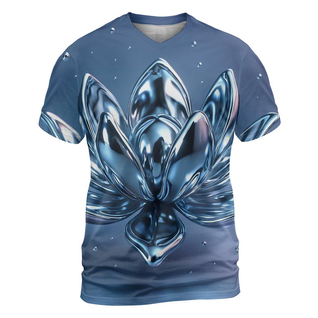 Liquid Chrome Lotus Drift custom all-over print shirts