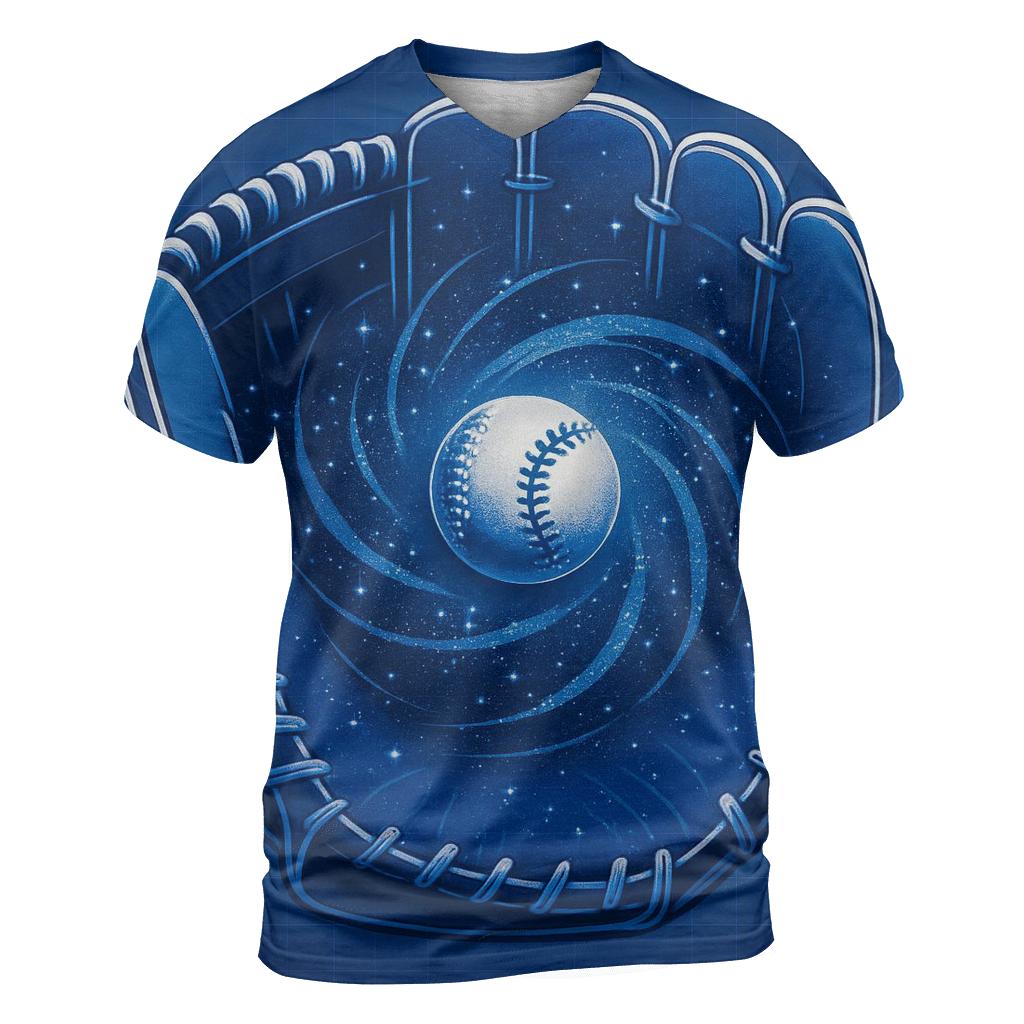 Blueprint Glove With Starfield Seams custom all-over print shirts