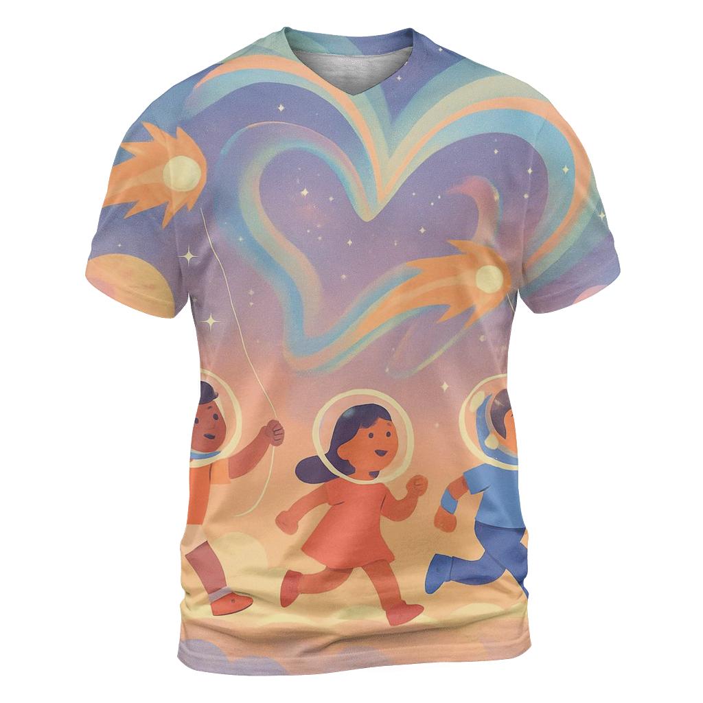 Comet Kite Festival On The Cloud Planet personalized full print shirts