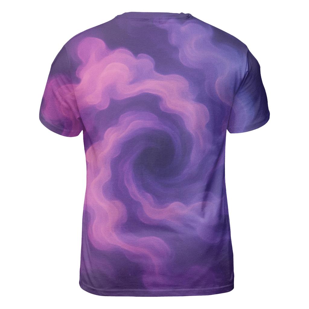 Starlit Inkflow Mirage vibrant all-over design tees
