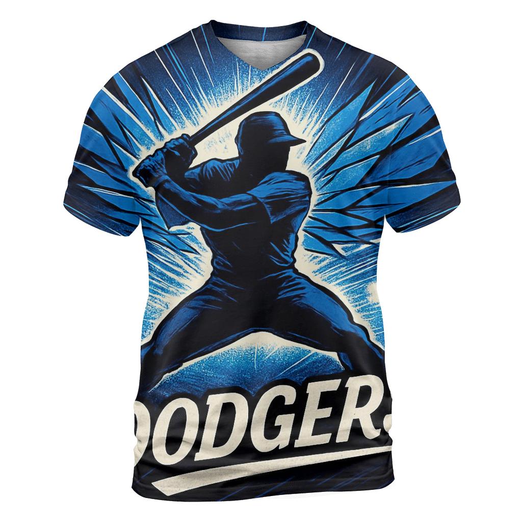 Midnight Batter Silhouette With Winged Speed personalized full print shirts