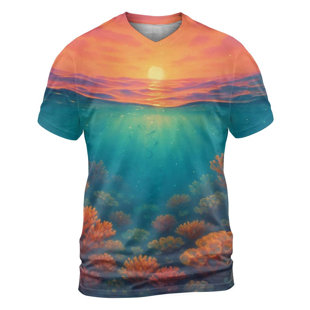 Aurora Reef Sunset Break personalized full print shirts