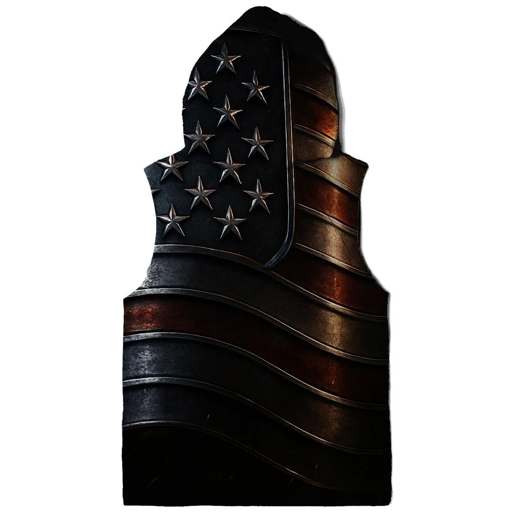 Steelborne Stars And Stripes embroidered hoodies