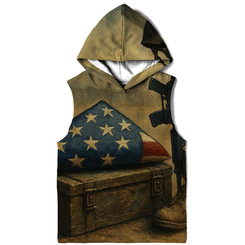 Memorial Fold With Desert Steel designer hoodies