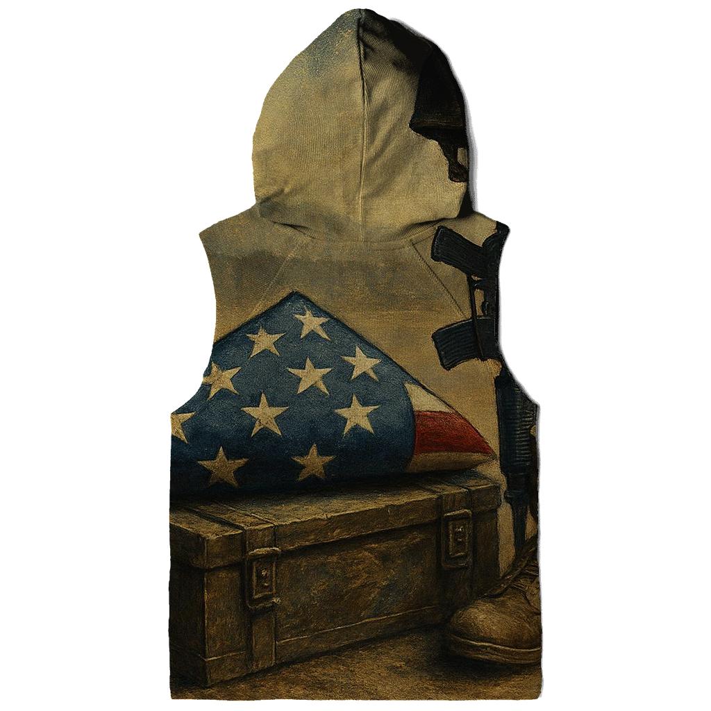 Memorial Fold With Desert Steel designer hoodies