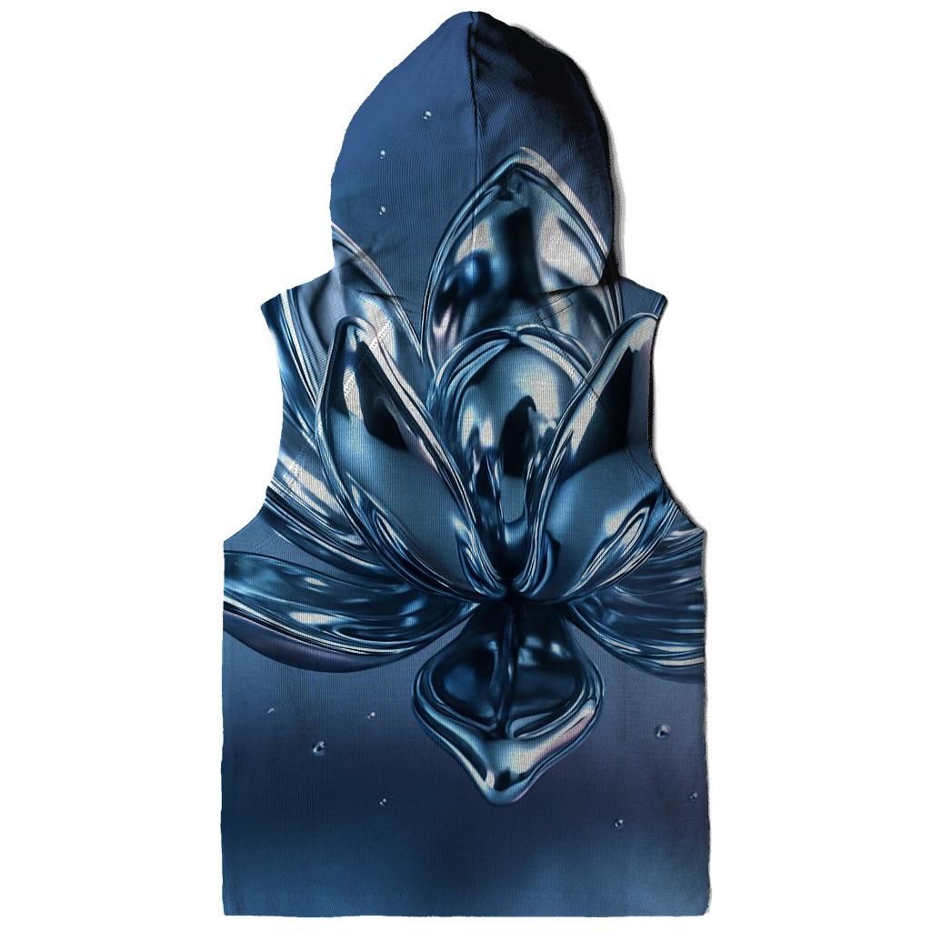 Liquid Chrome Lotus Drift designer hoodies
