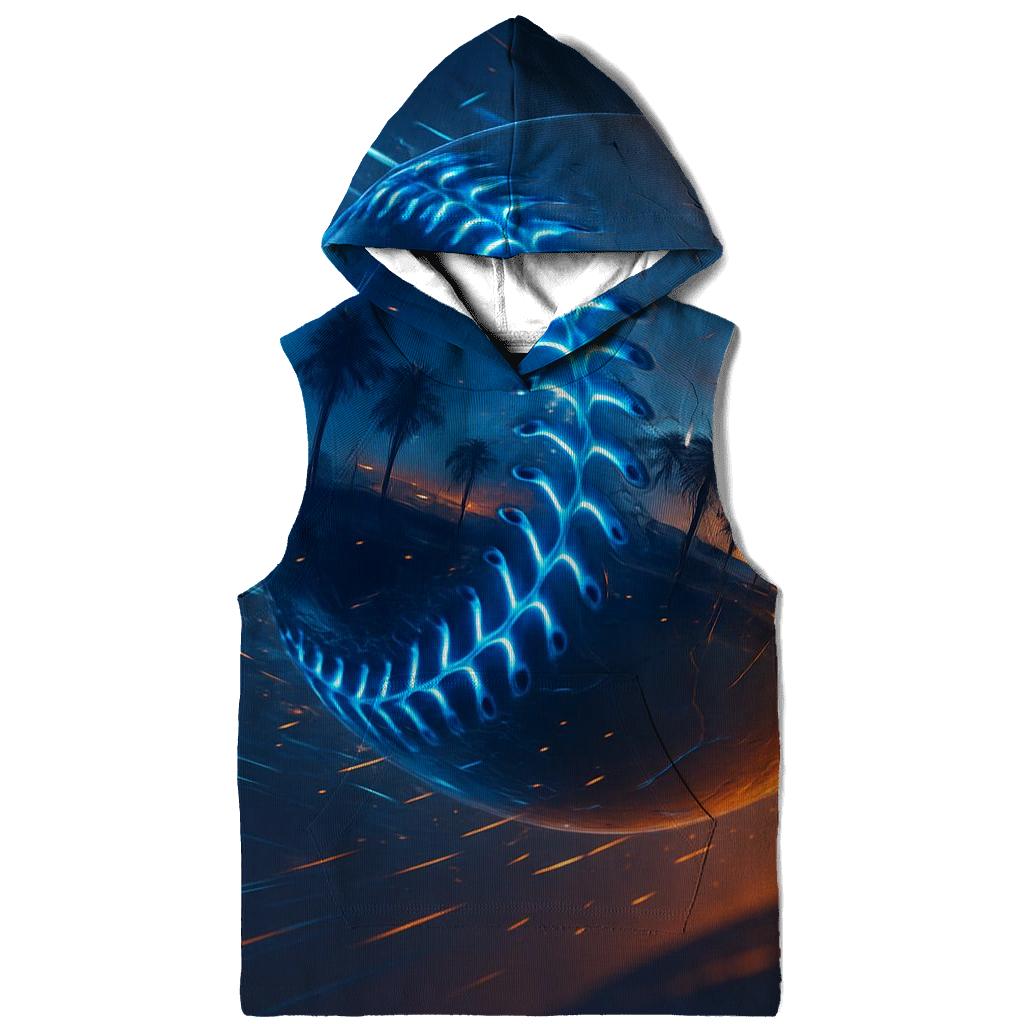Chrome Fastball Through Sunset Haze designer hoodies