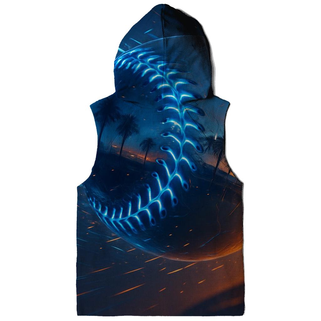 Chrome Fastball Through Sunset Haze designer hoodies