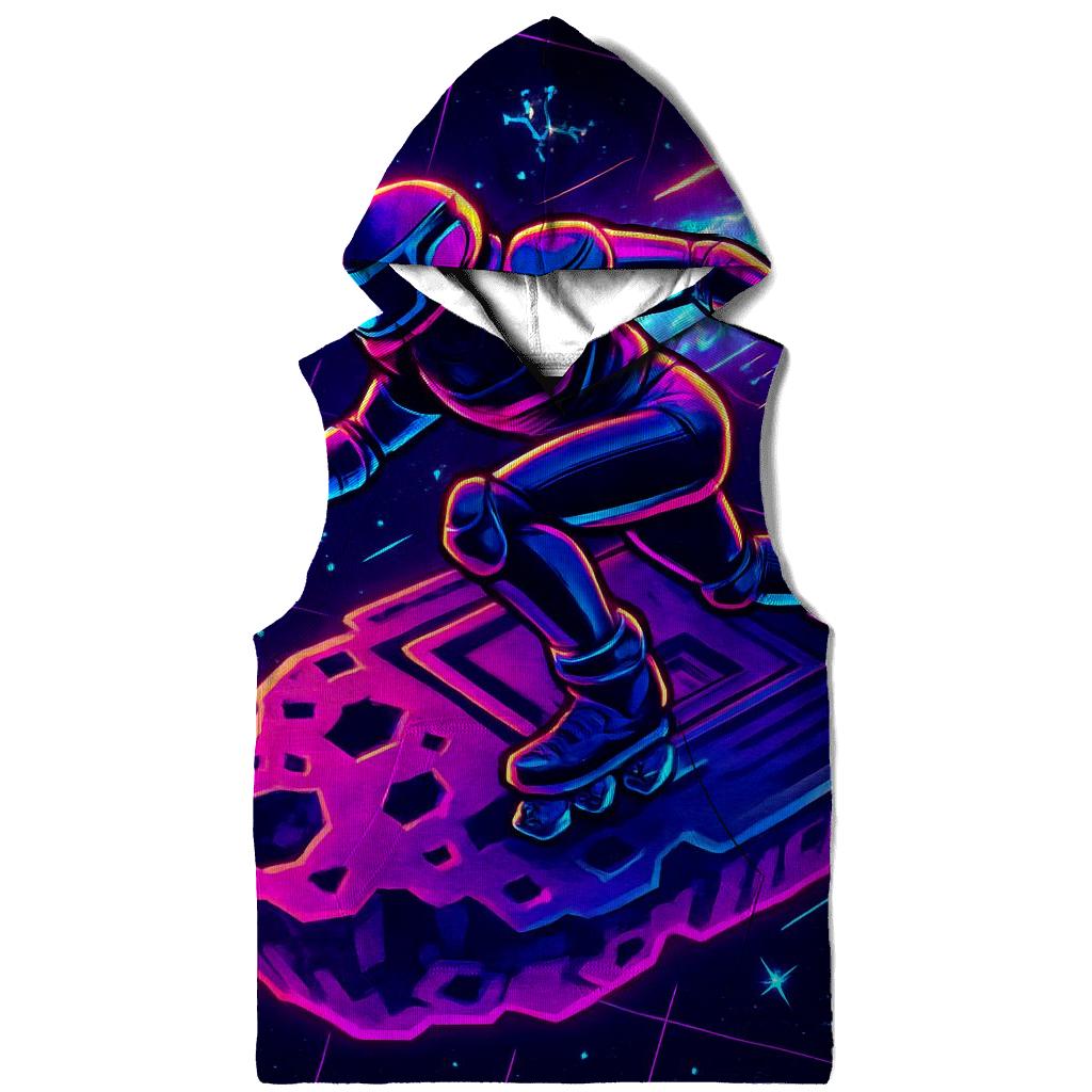 Neon Meteor Arcade Run pullover hoodies