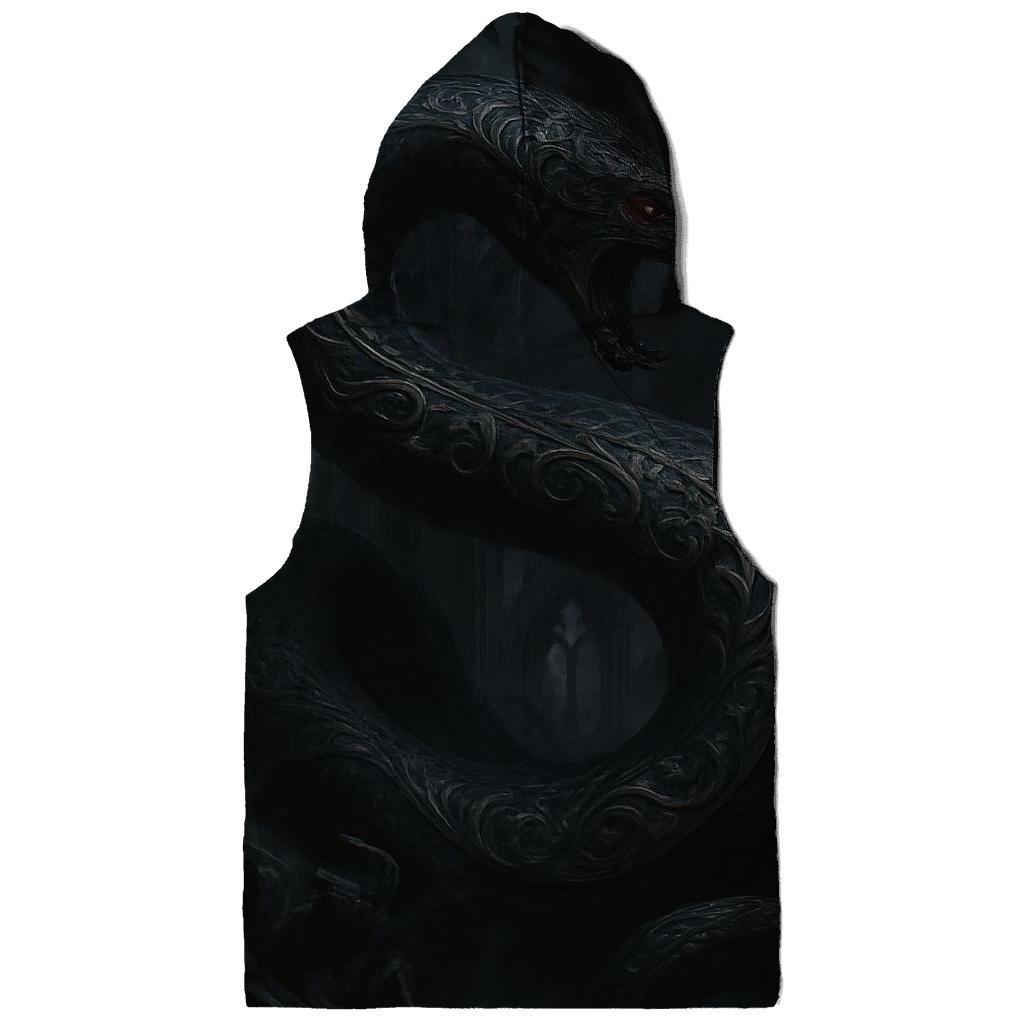 Serpent Of The Cathedral Ruins embroidered hoodies