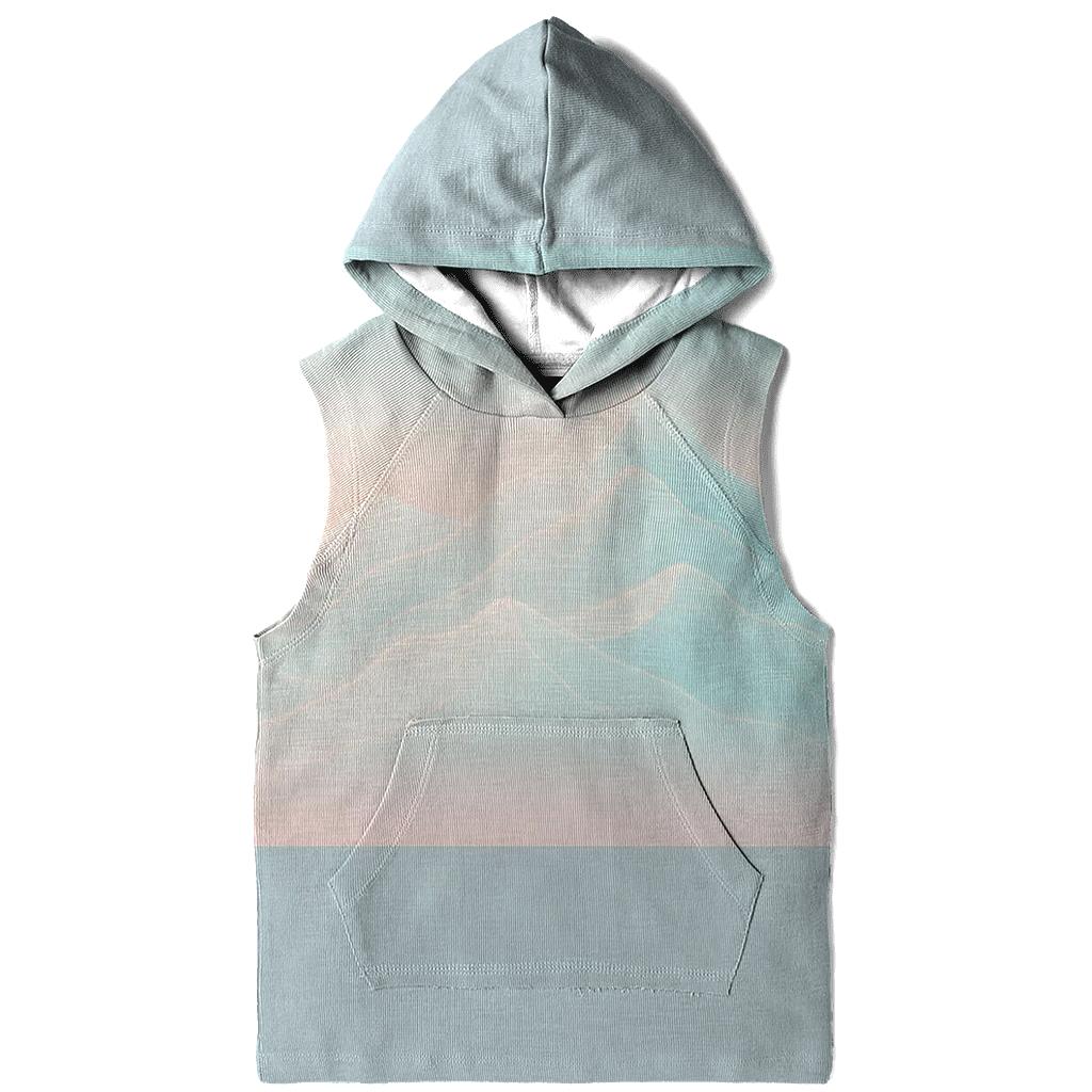 Pastel Mist Mountainfold custom hoodies