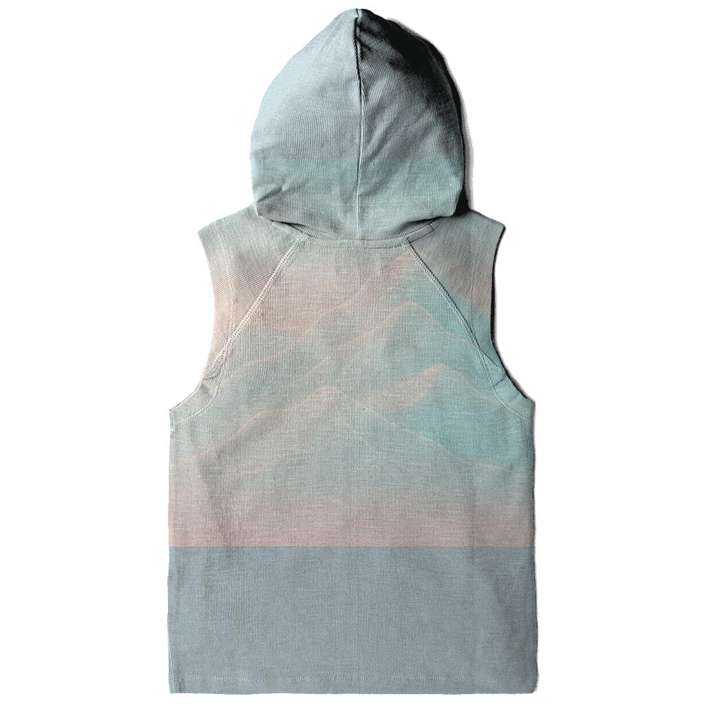 Pastel Mist Mountainfold custom hoodies