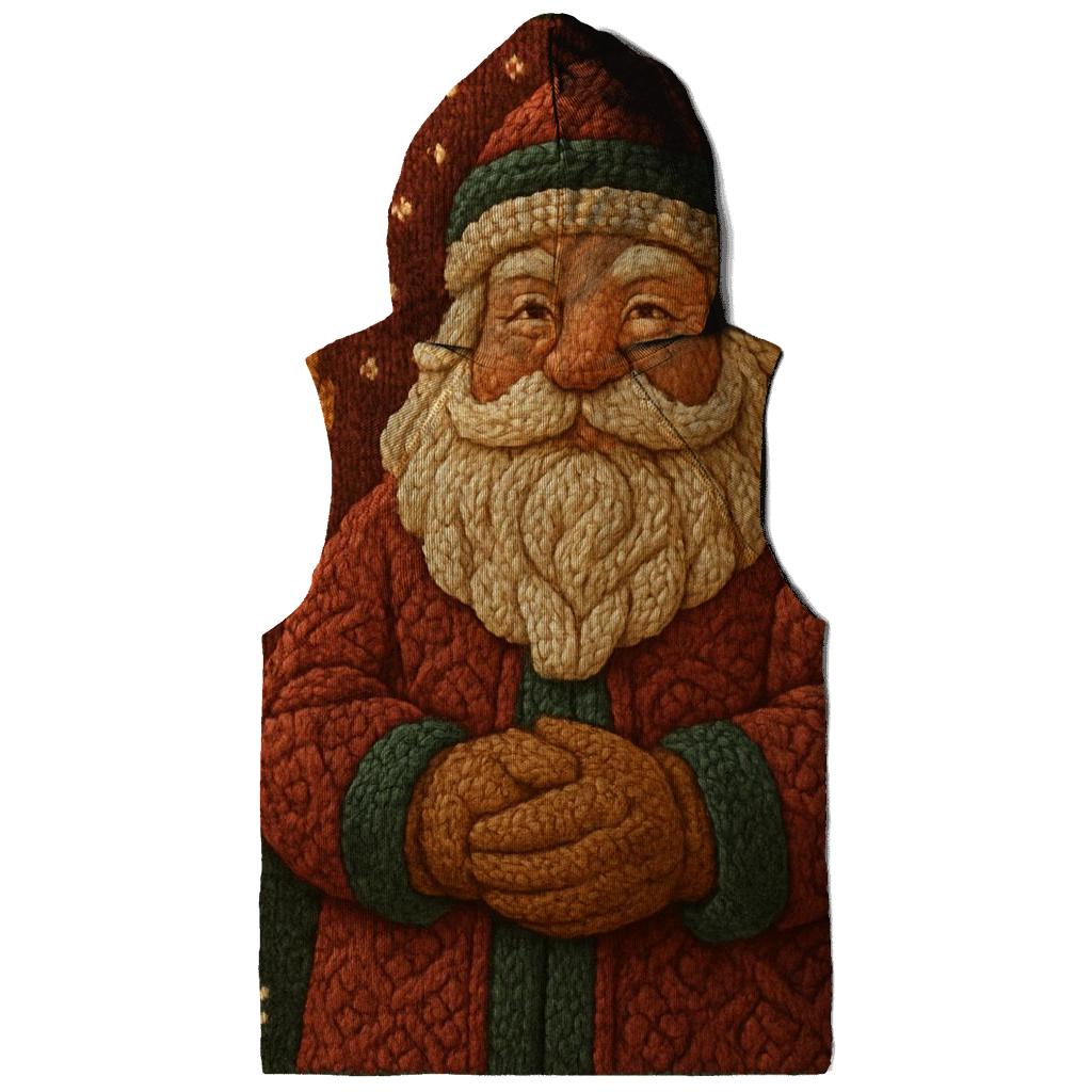 Knitted Pattern Gingerbread Santa hoodie trends