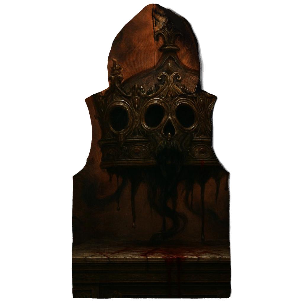 The Crown That Bleeds Shadows designer hoodies