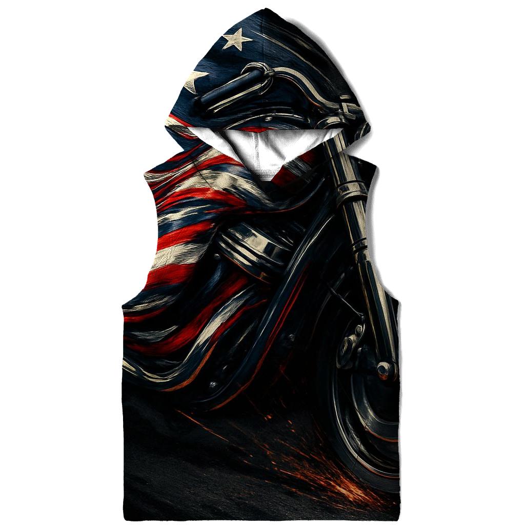 Motor Chrome Flag Thunder lightweight hoodies