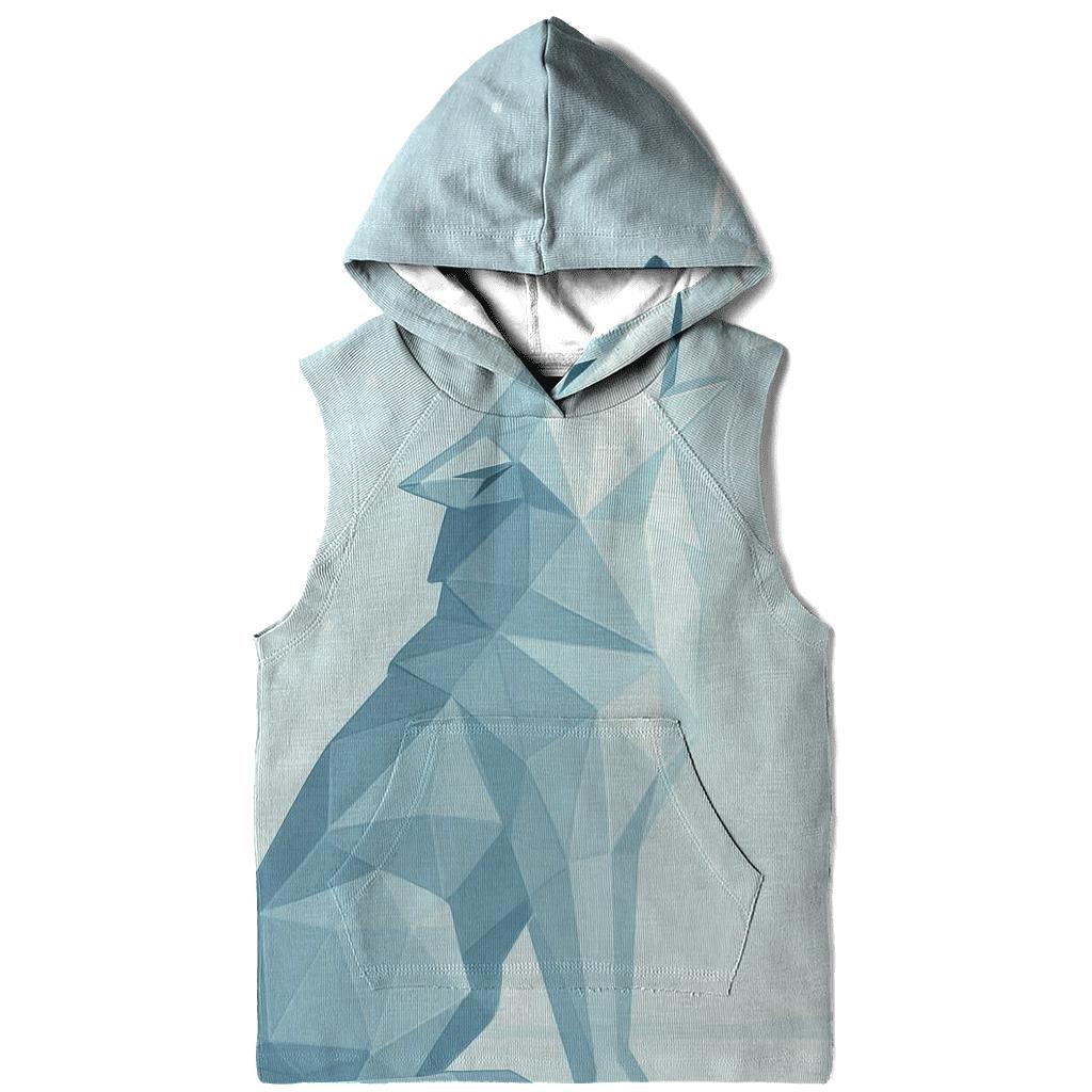 Frost Prism Quiet Howl Wolf lightweight hoodies