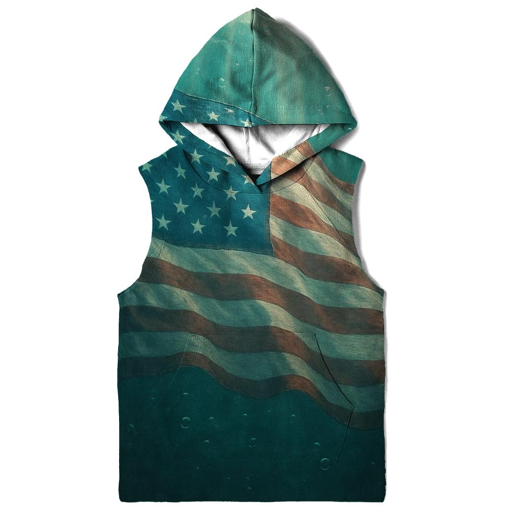 Underwater Flag Drift And Light Rays designer hoodies