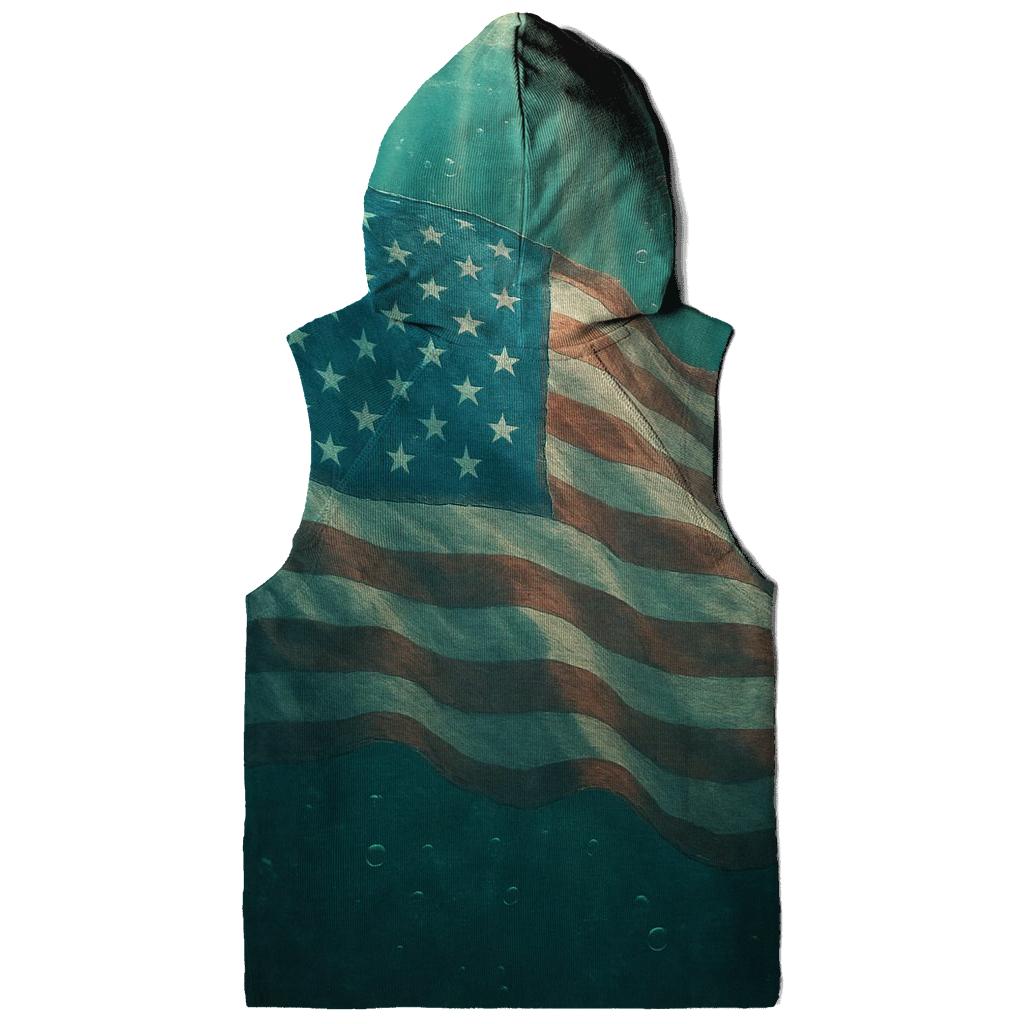Underwater Flag Drift And Light Rays designer hoodies