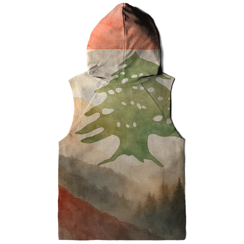 Cedar Mist Mountains Of Lebanon lightweight hoodies