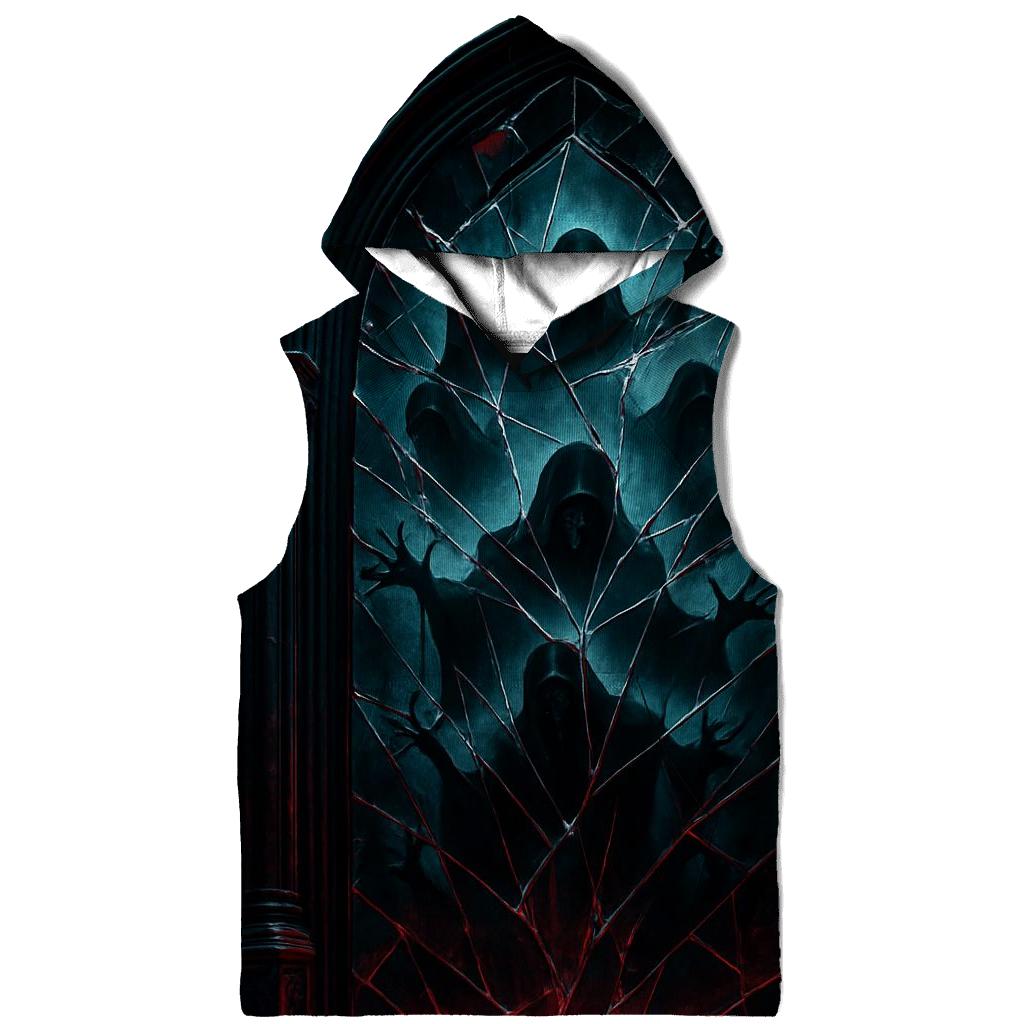 The Infernal Mirror Cathedral premium hoodies