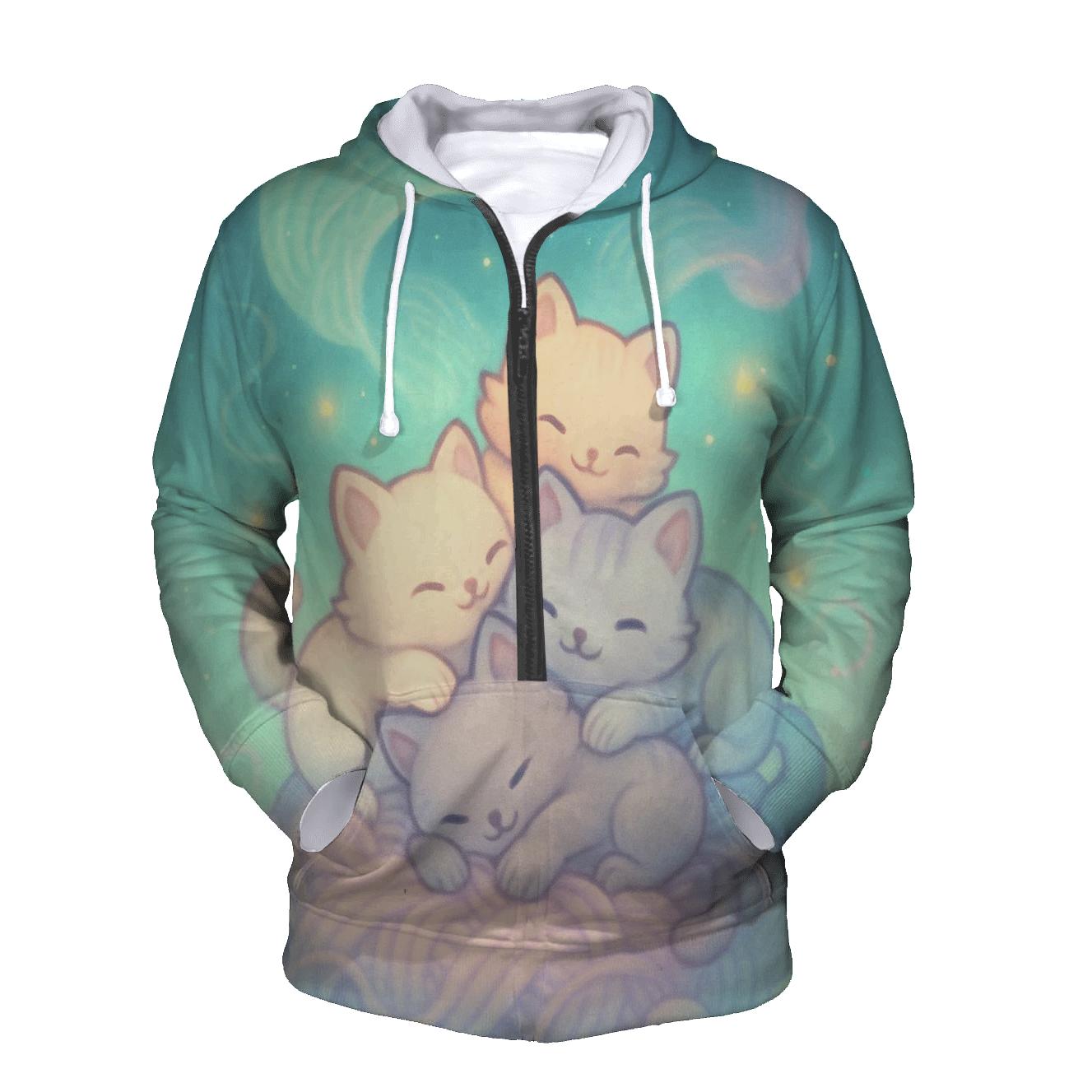 Aurora Yarn Cloud Cuddle Pile designer hoodies
