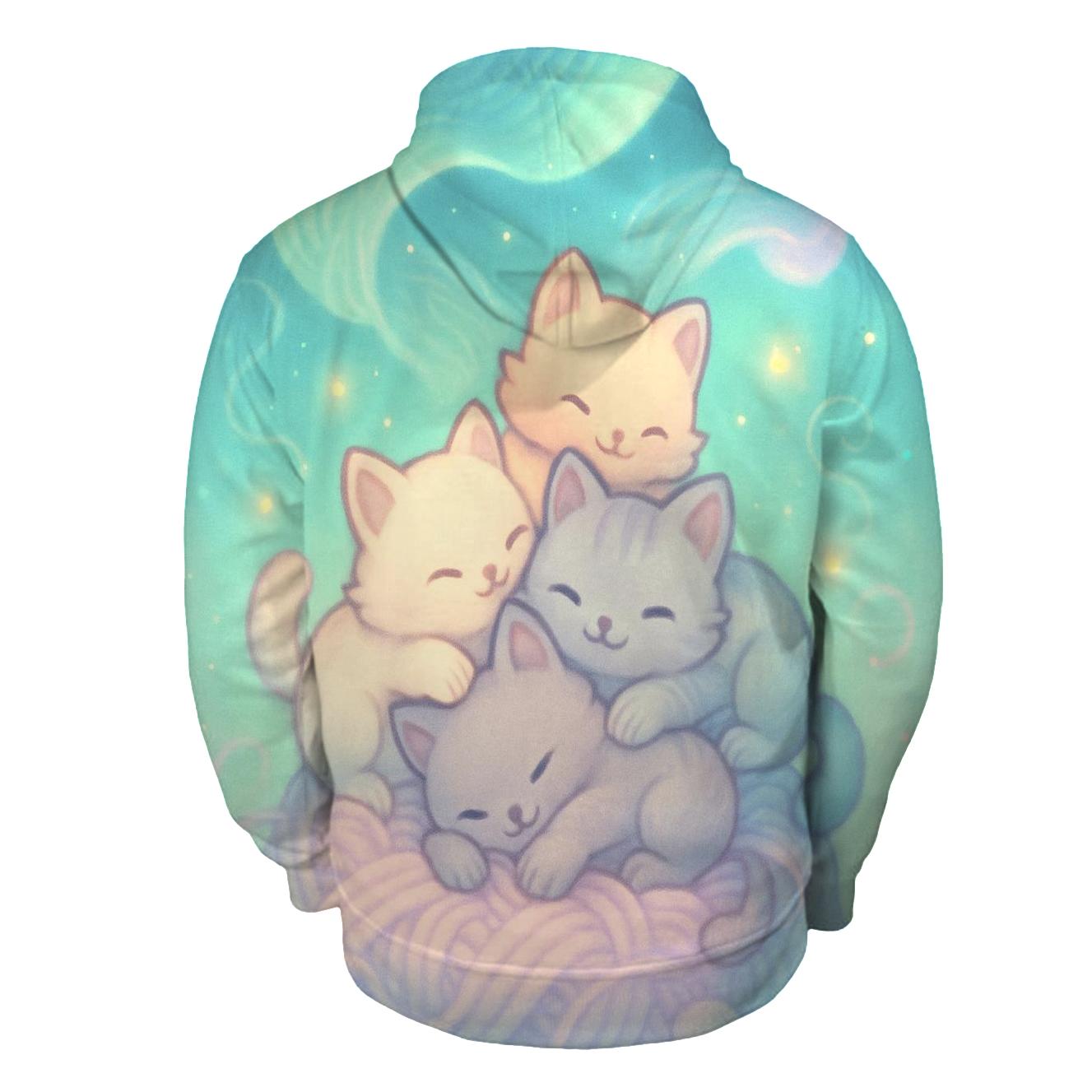 Aurora Yarn Cloud Cuddle Pile designer hoodies