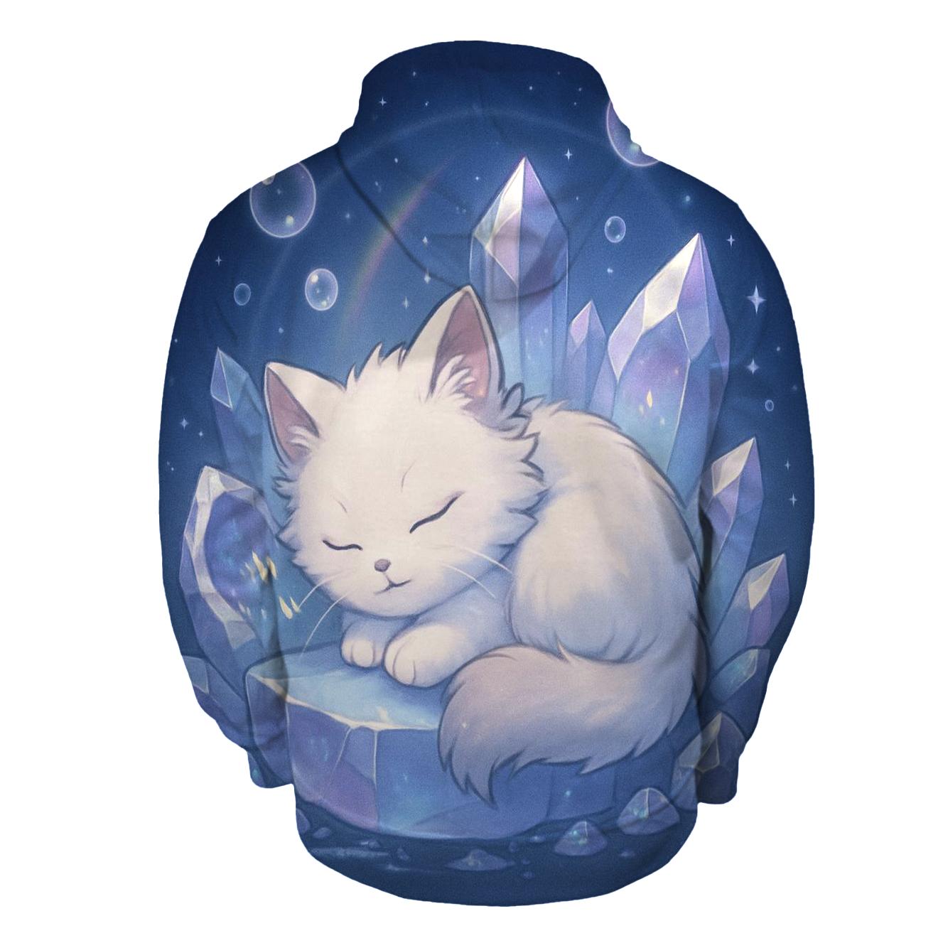 Crystal Cavern Purr Prism heavyweight hoodies