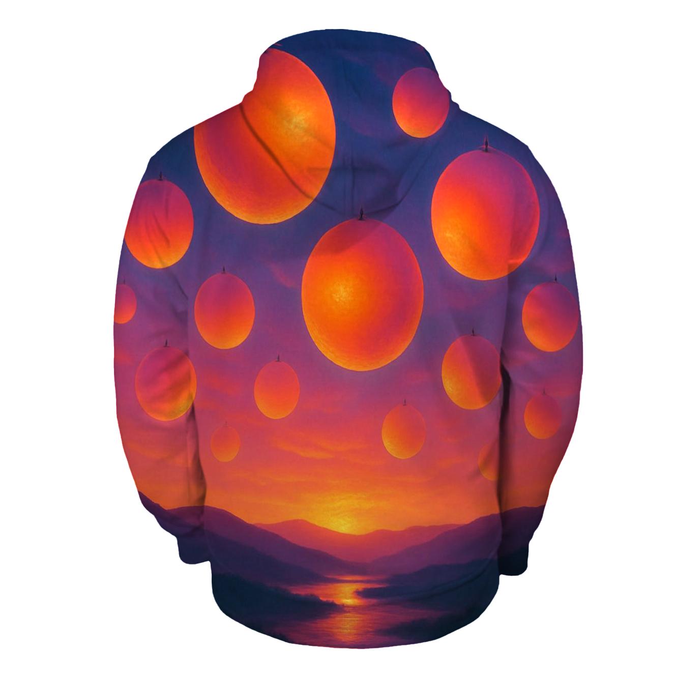 Neon Orchard Sundown Drift heavyweight hoodies