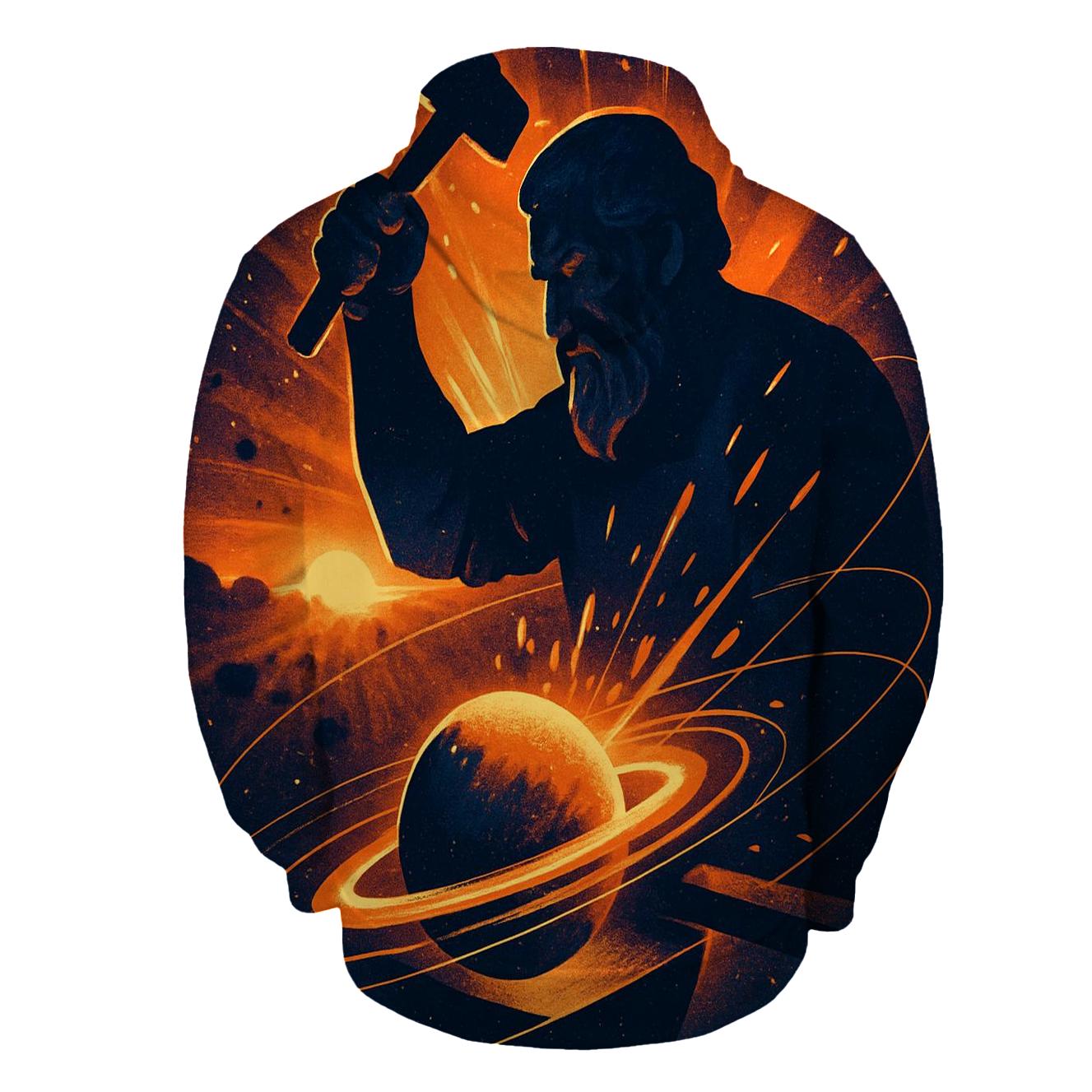 Planet Smith At The Forge Of Dawn lightweight hoodies