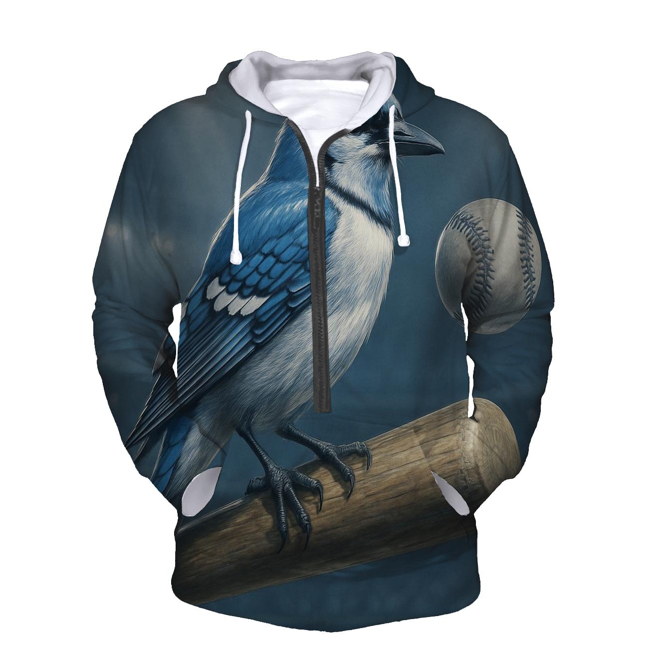 Close Up Perch On Bat Blue Jays Edition hoodie designs