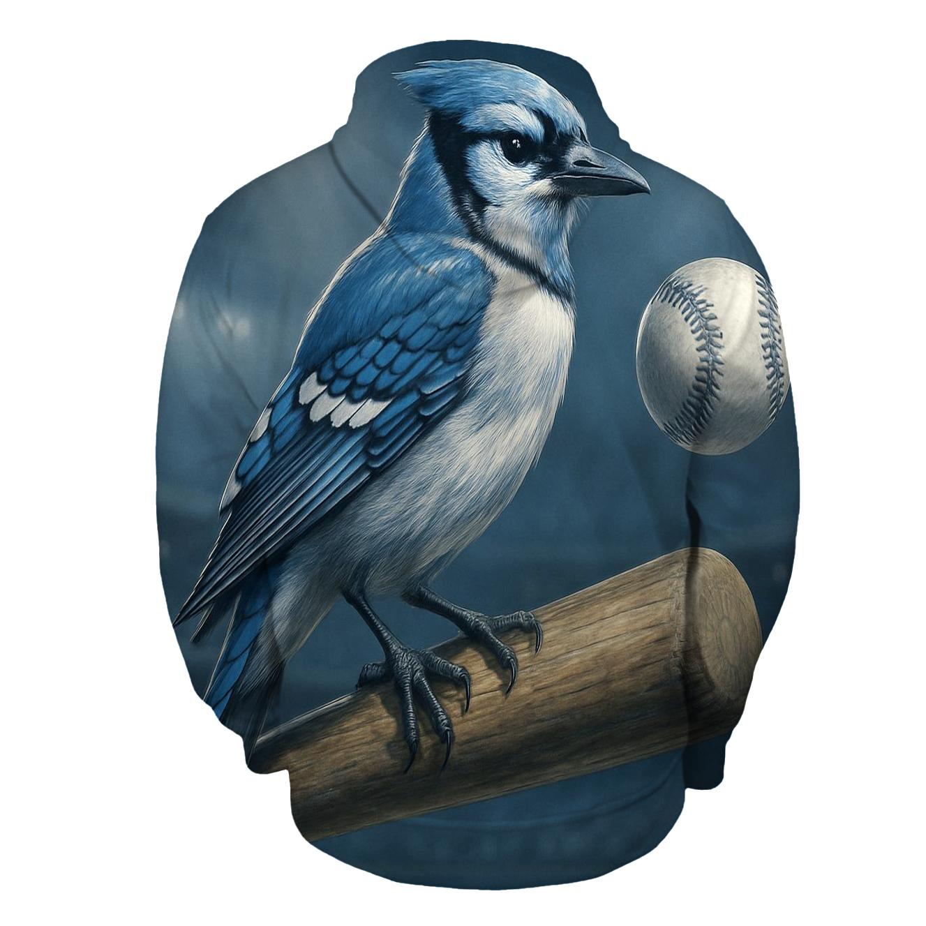 Close Up Perch On Bat Blue Jays Edition hoodie designs