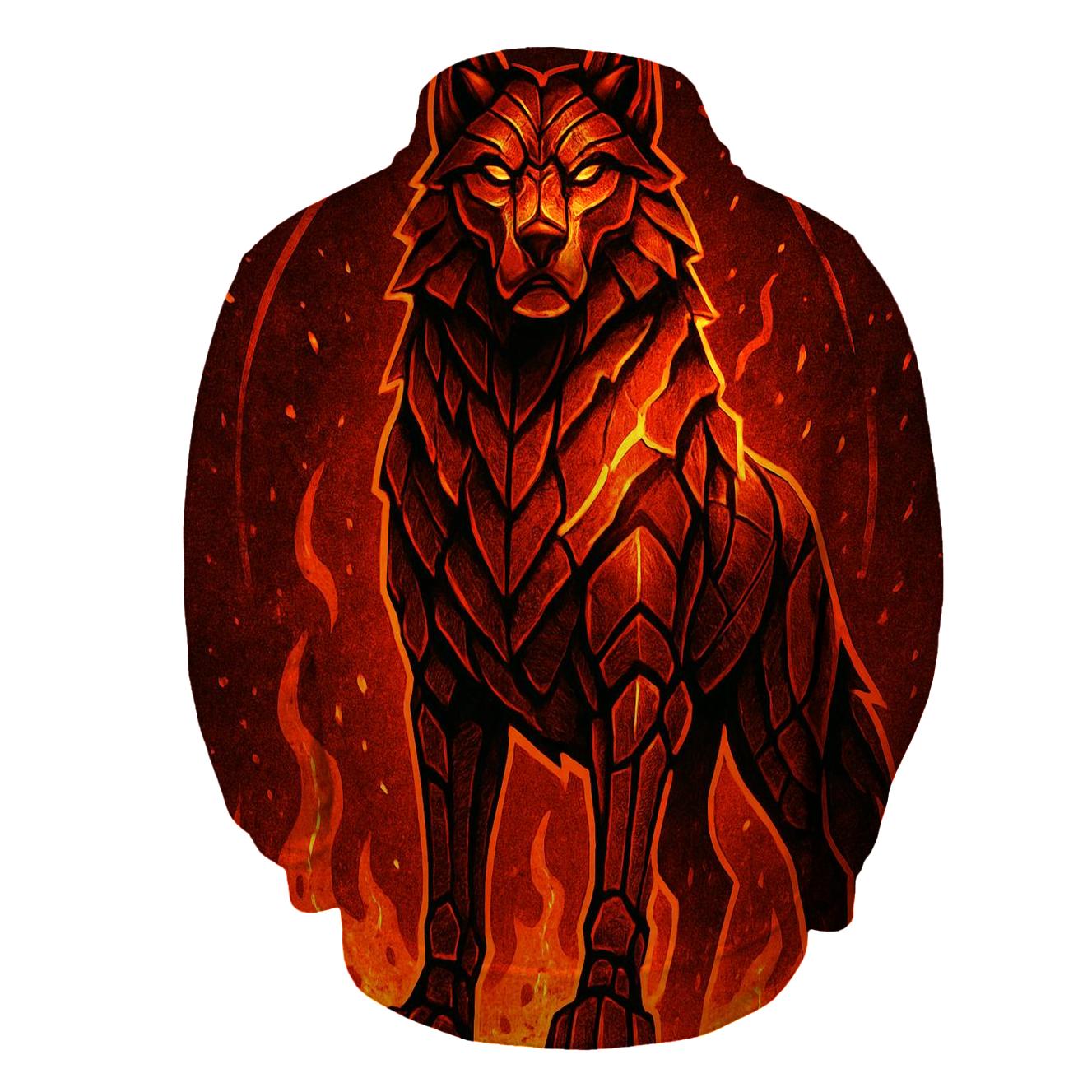Inferno Forge Alpha Wolf hoodie trends