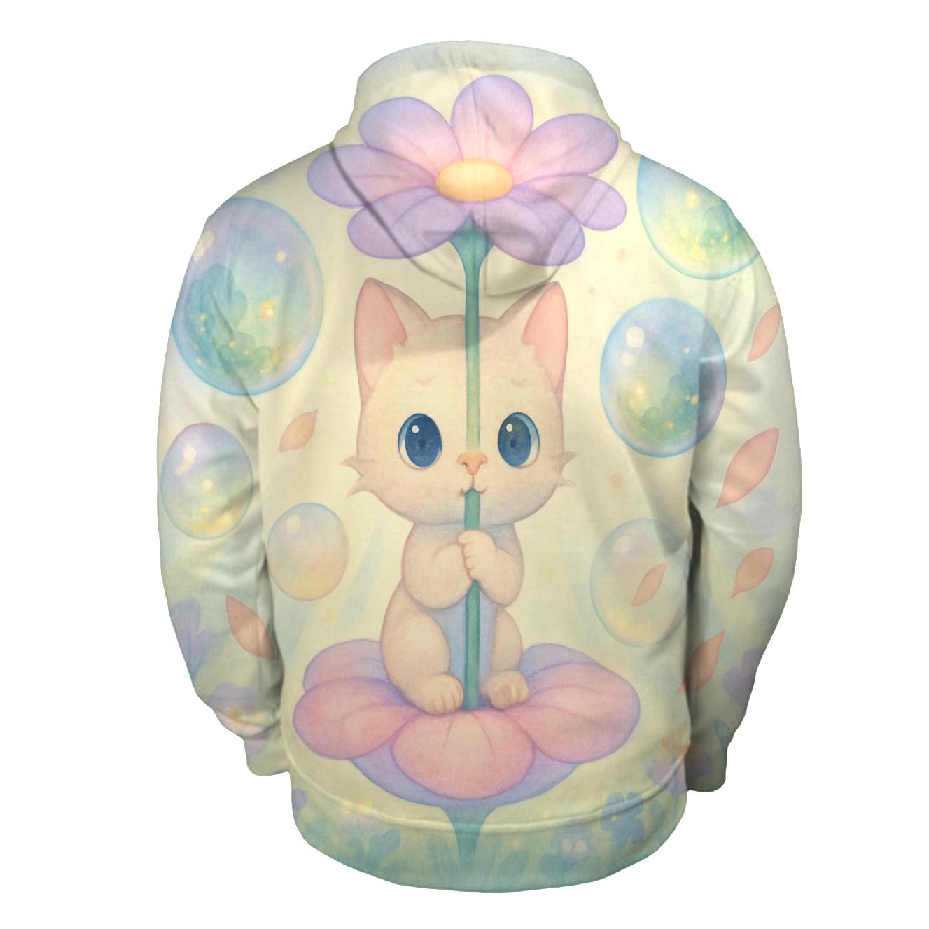 Bubble Garden Cat Carousel hoodie designs