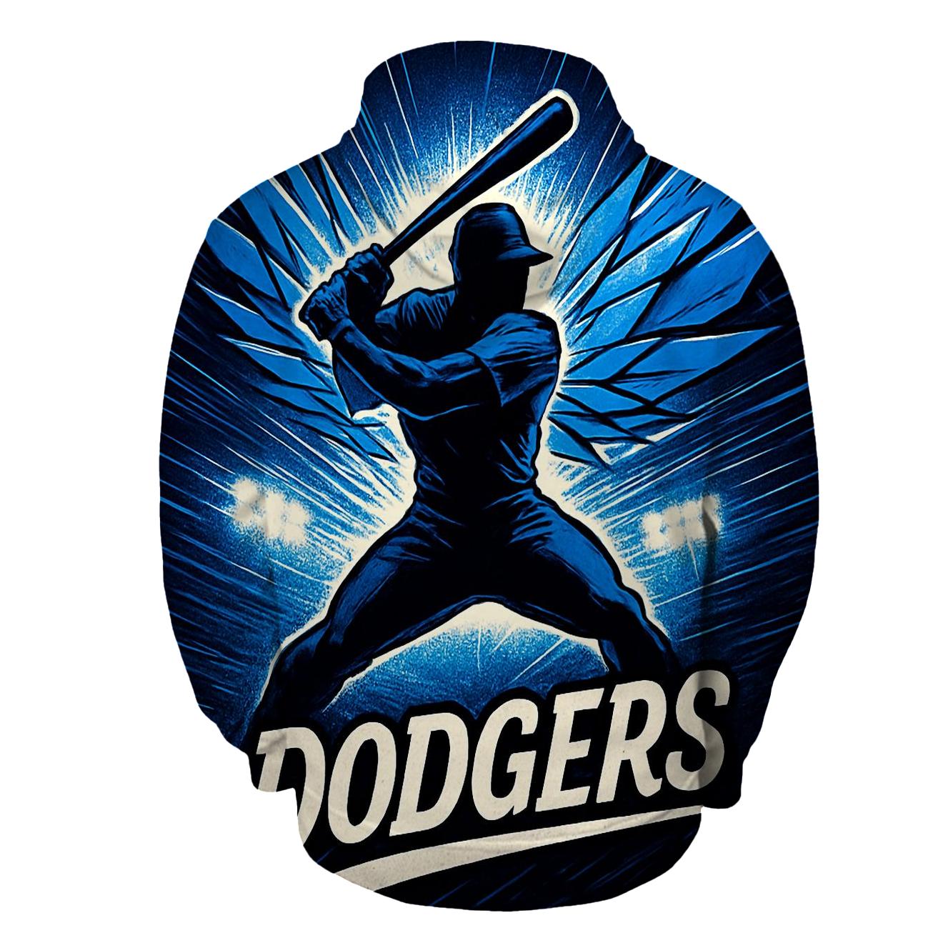 Midnight Batter Silhouette With Winged Speed hoodies fashion