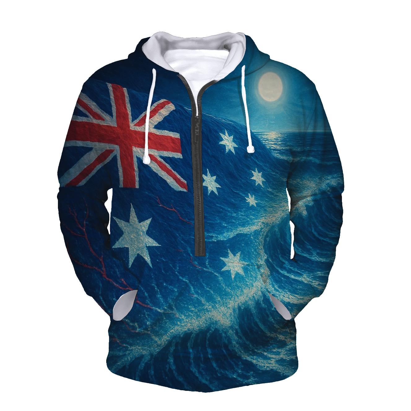 Southern Cross Night Surf Of Australia hoodie designs