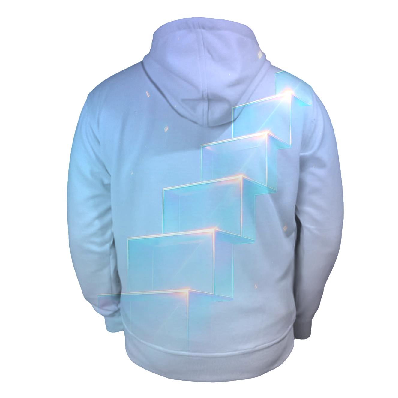 Celestial Prism Stairway custom hoodies