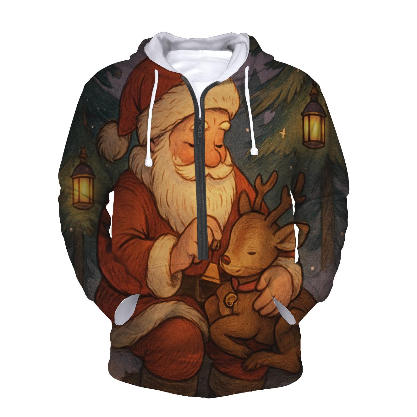 Storybook Reindeer Lullaby hoodie designs