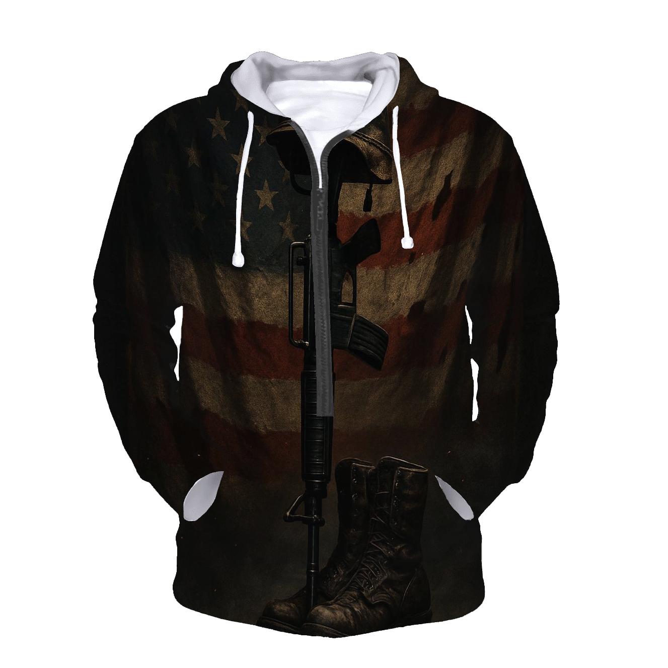 Steel And Stars Battlefield Cross Tribute hoodie designs