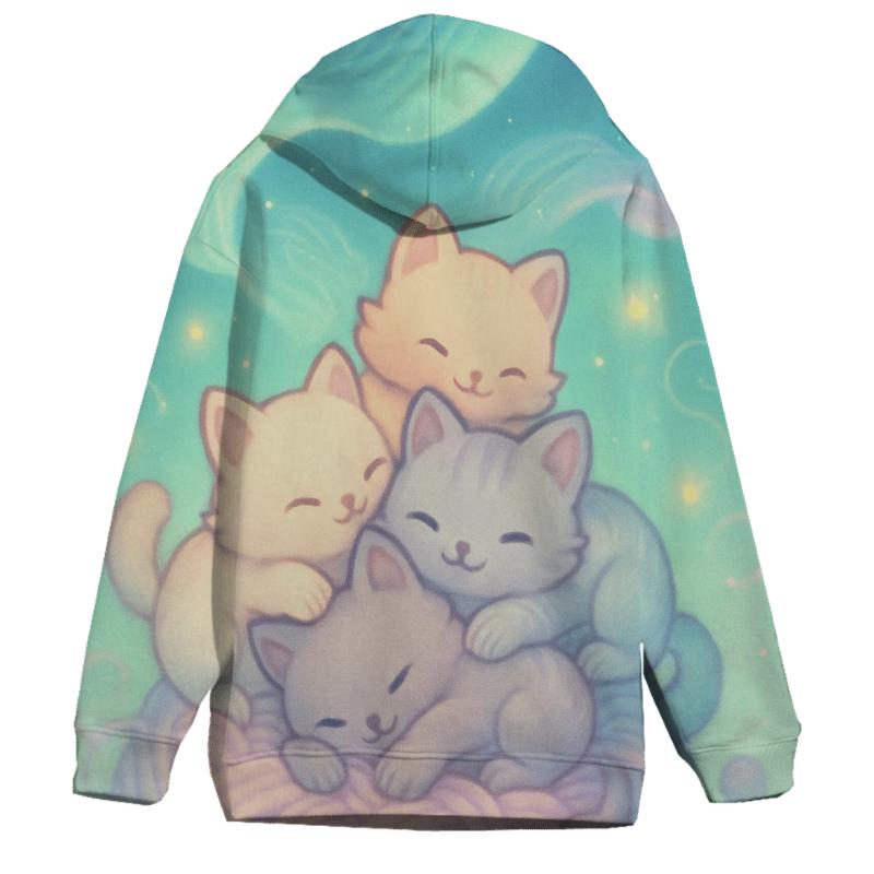 Aurora Yarn Cloud Cuddle Pile custom hoodies