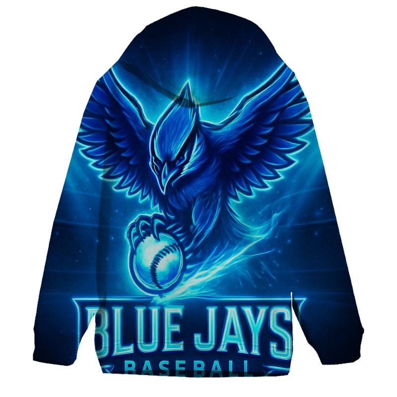 Blue Jays Aurora Fastball Burst hoodie designs