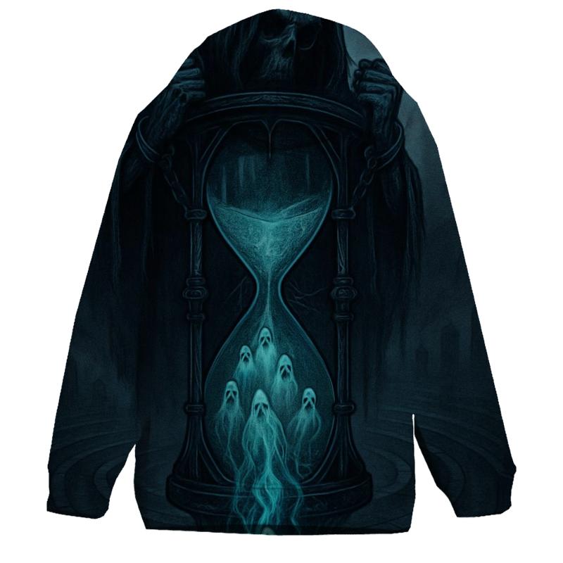 Hourglass Of The Bound Souls embroidered hoodies