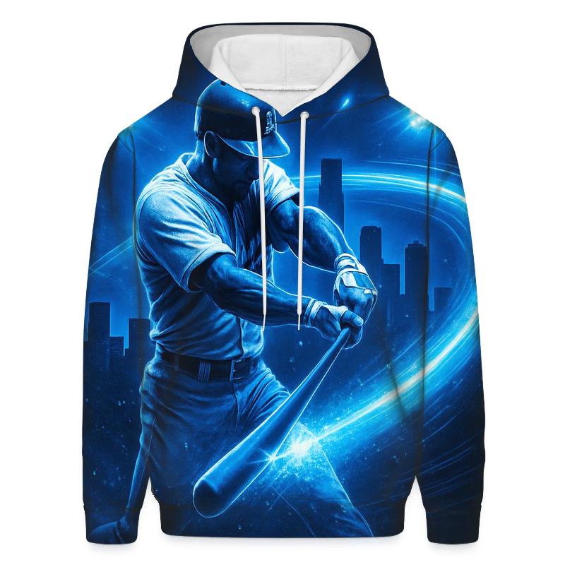 Electric Bat Arc Over Los Angeles premium hoodies