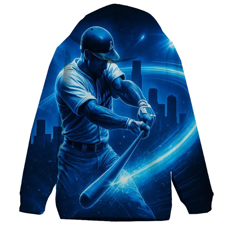 Electric Bat Arc Over Los Angeles premium hoodies